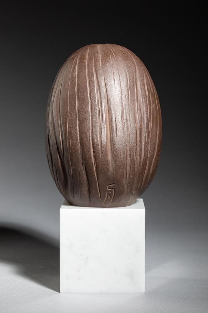 Y. FUNAKOSHI 女性の顔 舟越保武 少女像 ブロンズ K嬢 彫刻