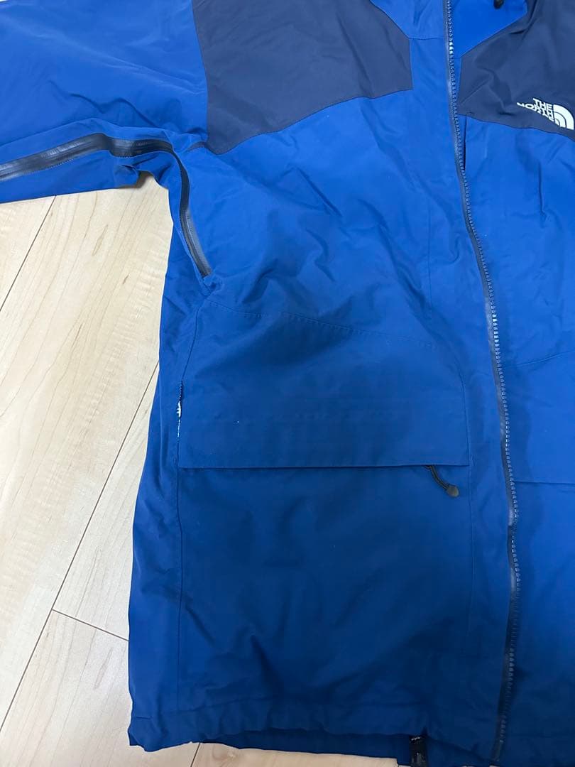 最終価格THE NORTH FACE スノーボードウェア上下セット　Mサイズ青