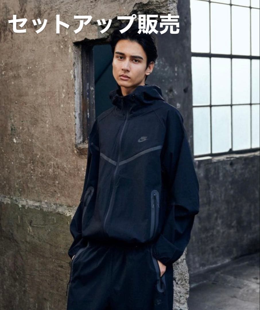 NIKE ナイキ テック ウィンドランナーブラック Lサイズ