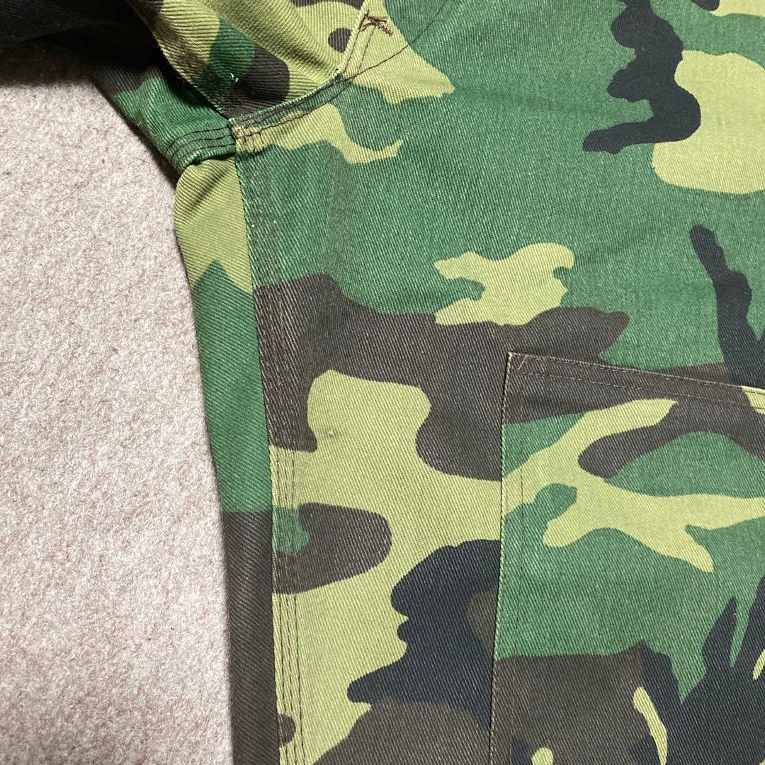 LIBERTY迷彩オーバーオール ダブルニー