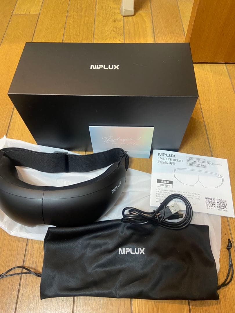 NIPLUX EMS EYE RELAX アイマッサージャー 新品同様