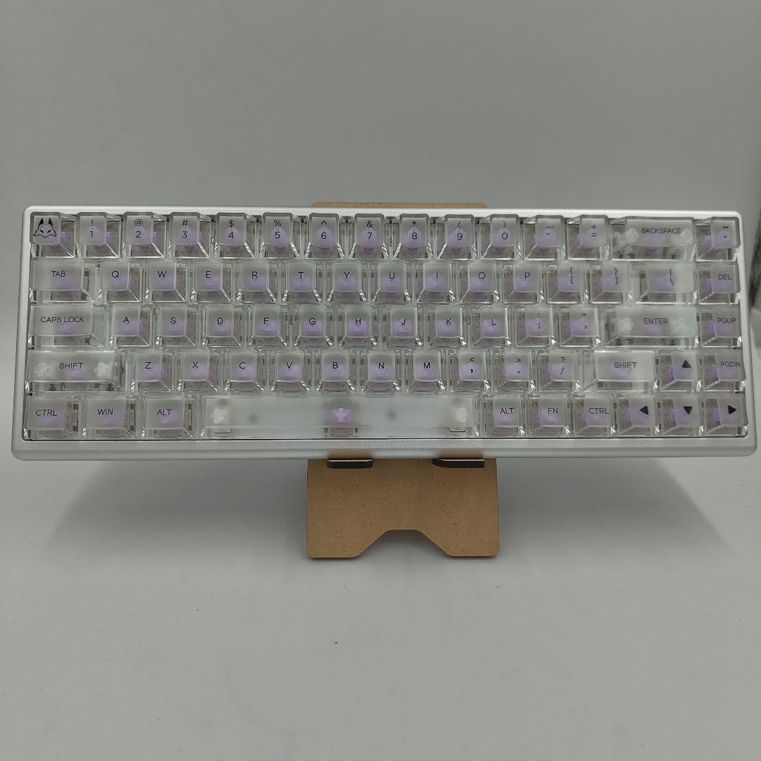 Arbiter Studio Polar 65透明アクリルキーキャップ US配列