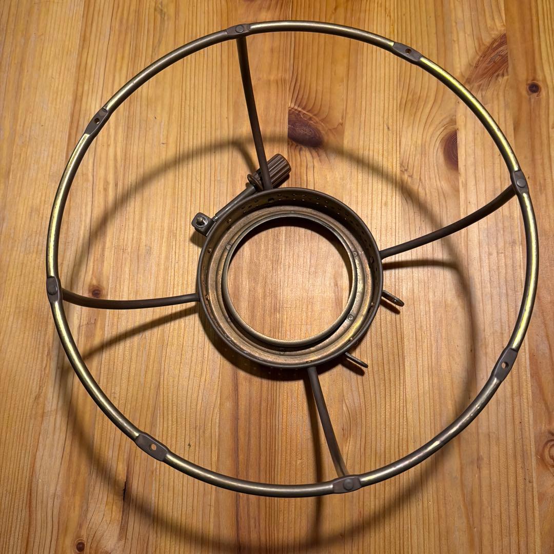 日本船燈 ニッセン石油ストーブ(ゴールドフレーム)IS-3用ほや受(下側わく金)