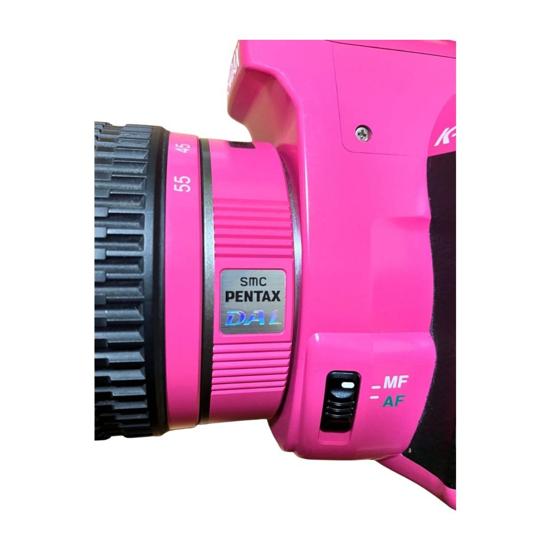 PENTAX K-r ピンク 一眼レフ レンズ2本＋充電器セット 希少カラー