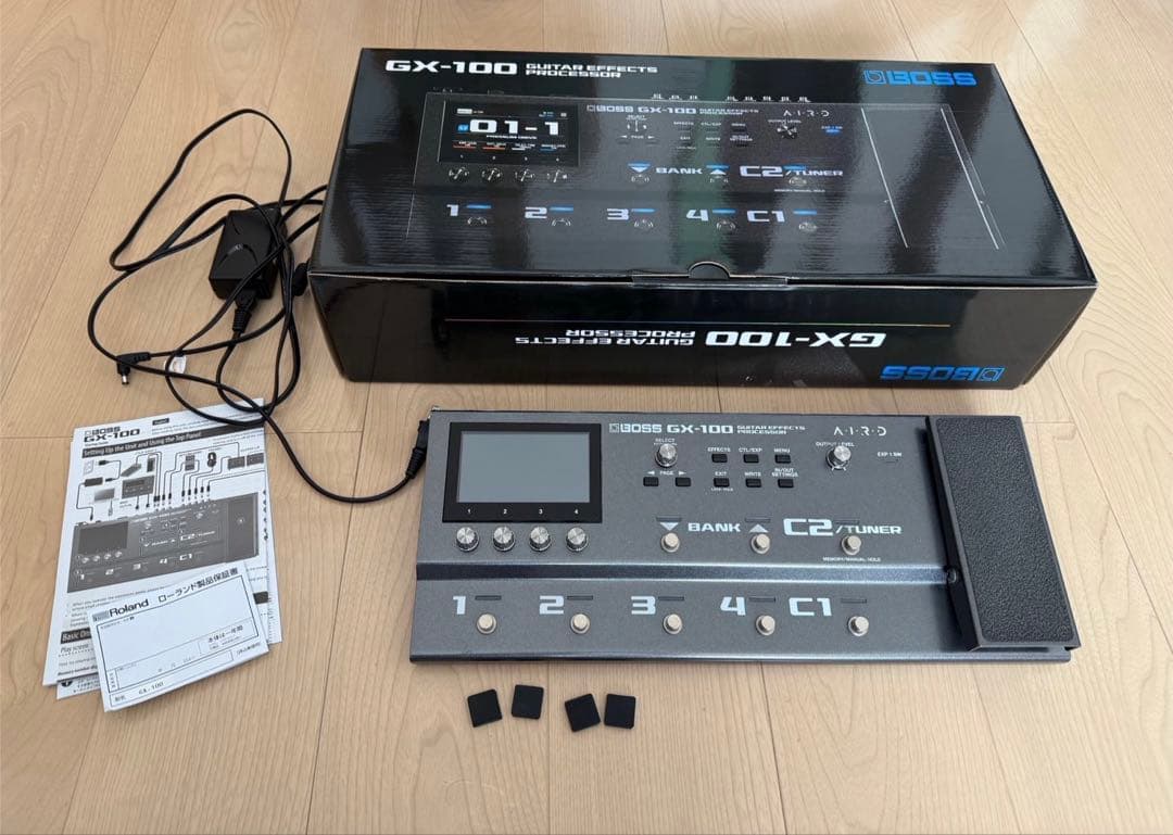 BOSS GX-100 アダプター 箱付き