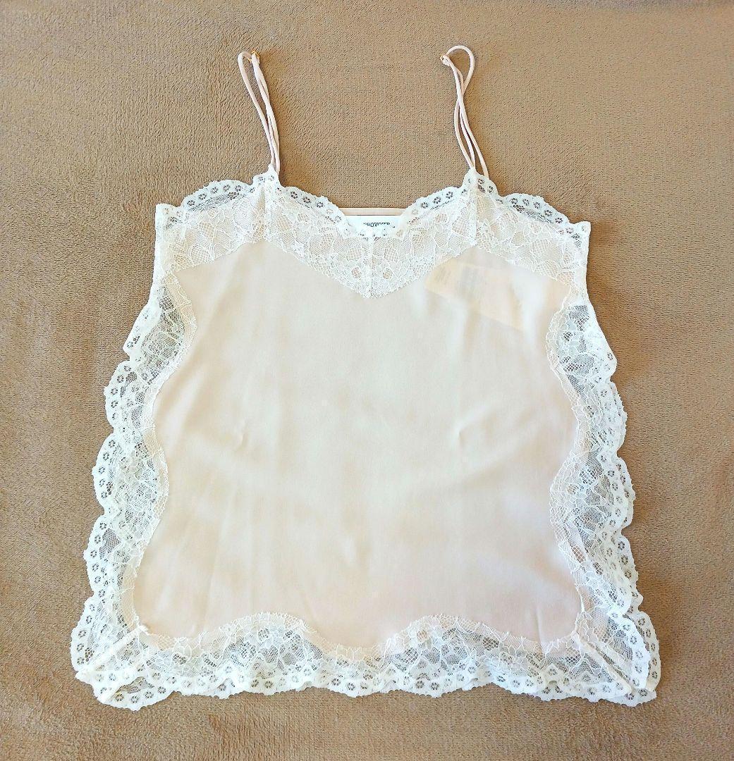 【新品未使用】2025AW　NOBLE　PROVOKE　レースキャミソール