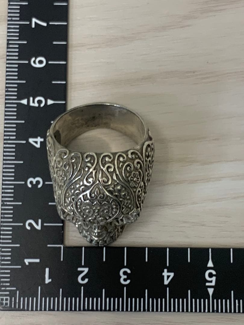 メキシカン　スカル　19号　silver 925 リング