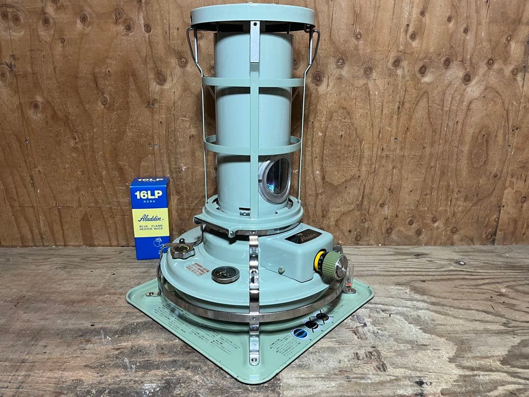 新品芯交換済 アラジン39型 レトロ 中古 分解メンテナンス済 79年製