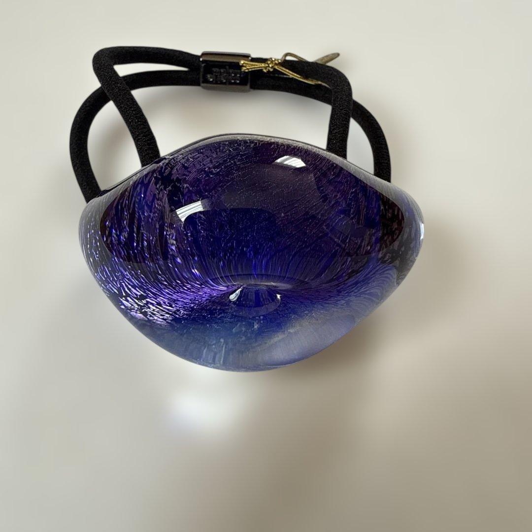 Colette Malouf コレットマルーフ　グラスポニー　ブルー