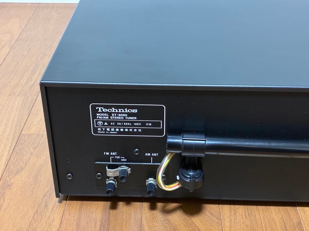 『美品』松下電器産業　TECHNICS ST-8080 FM/AMチューナー