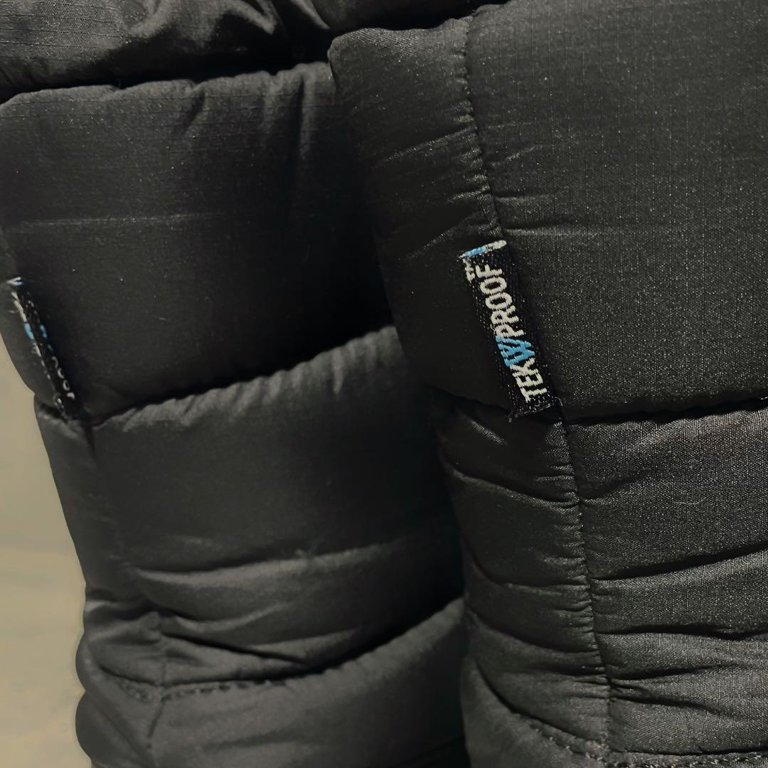 良品　ノースフェイス ヌプシ　ブーティ 23cm レディース 黒 プリマロフト