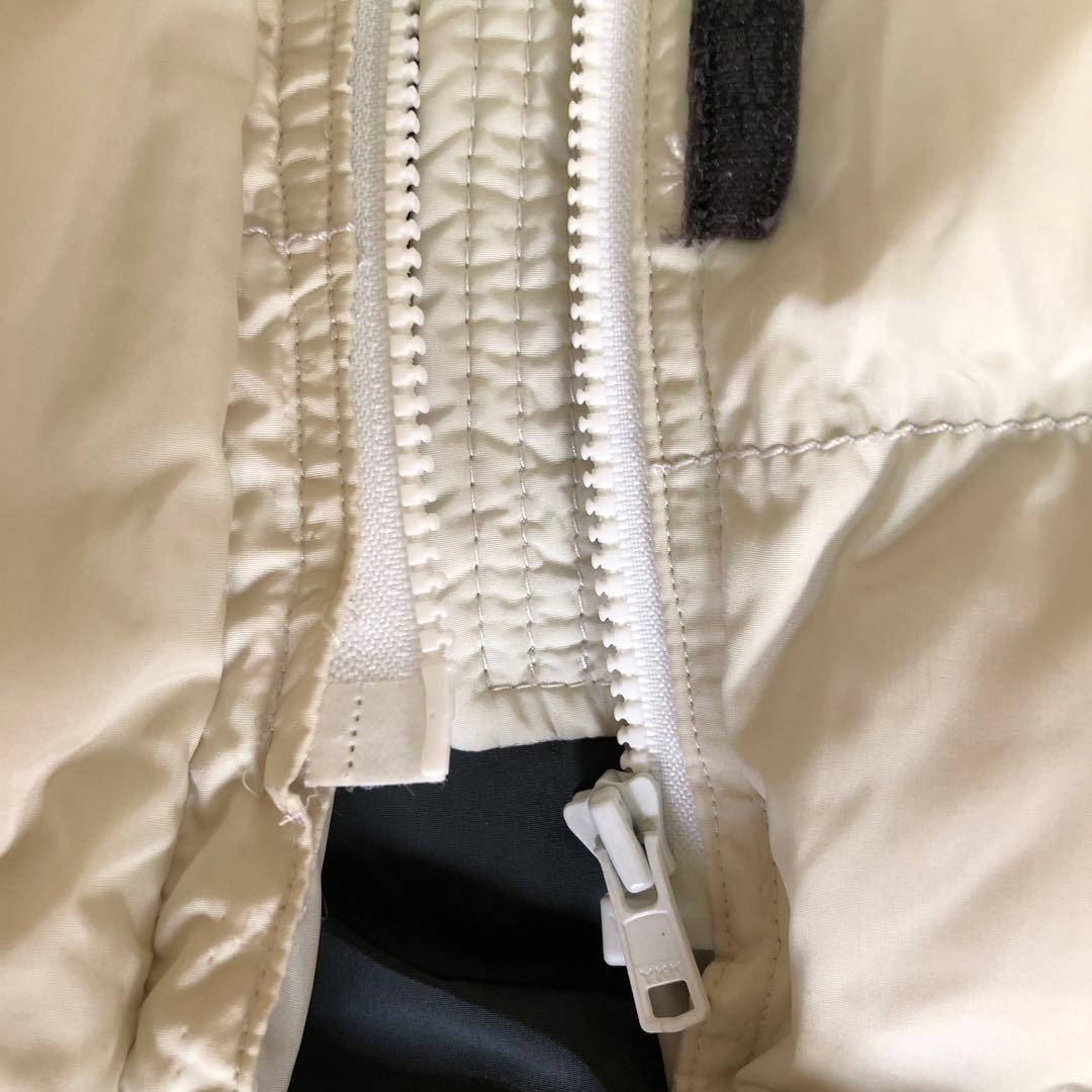 PRADA SPORT【プラダ 】 ロングダウンコート 赤ロゴ