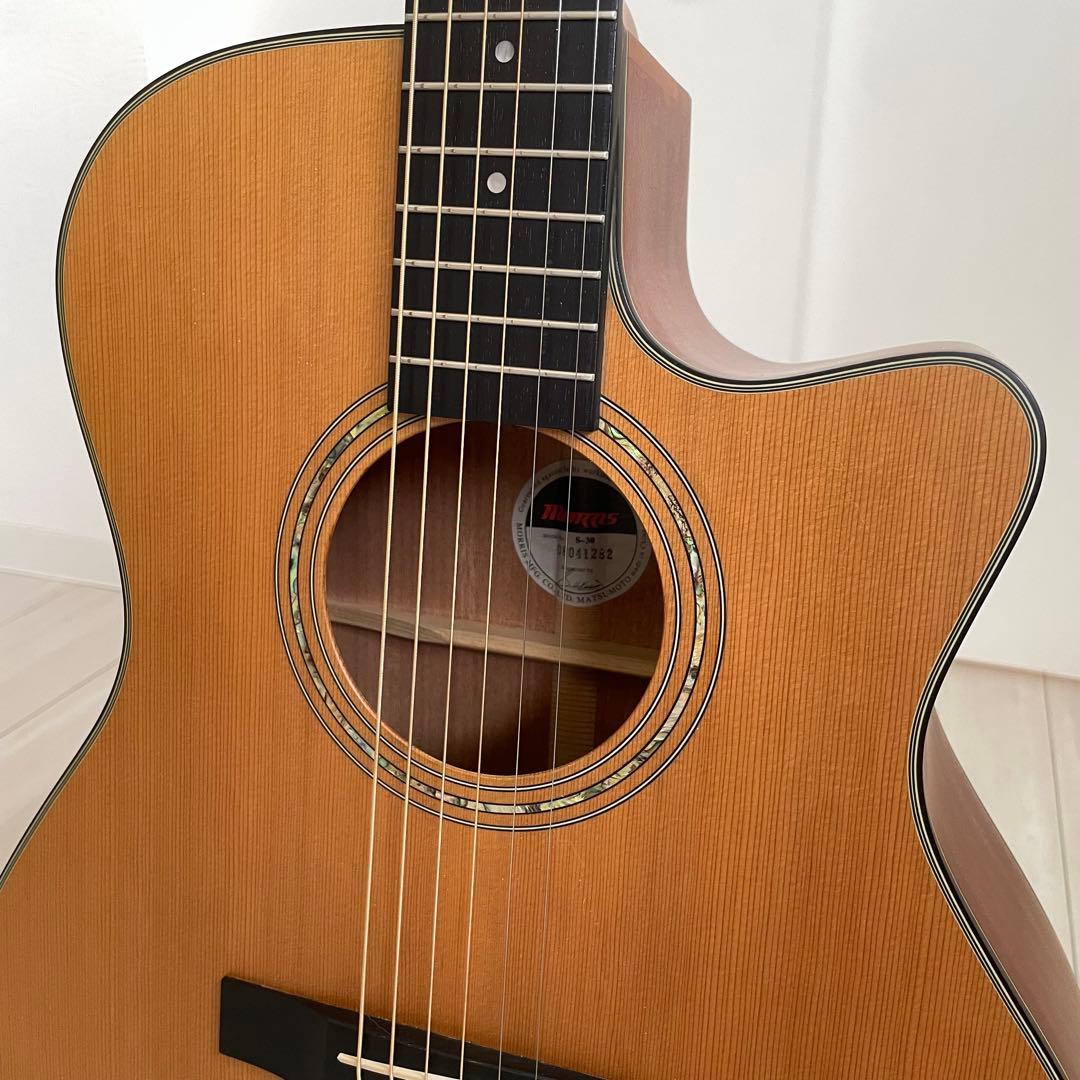 Morris S-30 モーリス アコギ アコースティックギター カッタウェイ