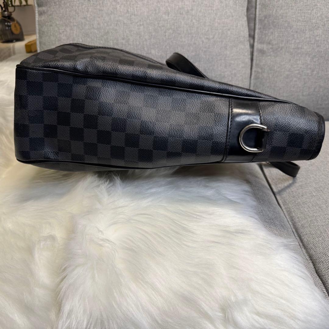 ルイヴィトン ダミエ グラフィット タダオ ハンドバッグ 2WAYショルダー付