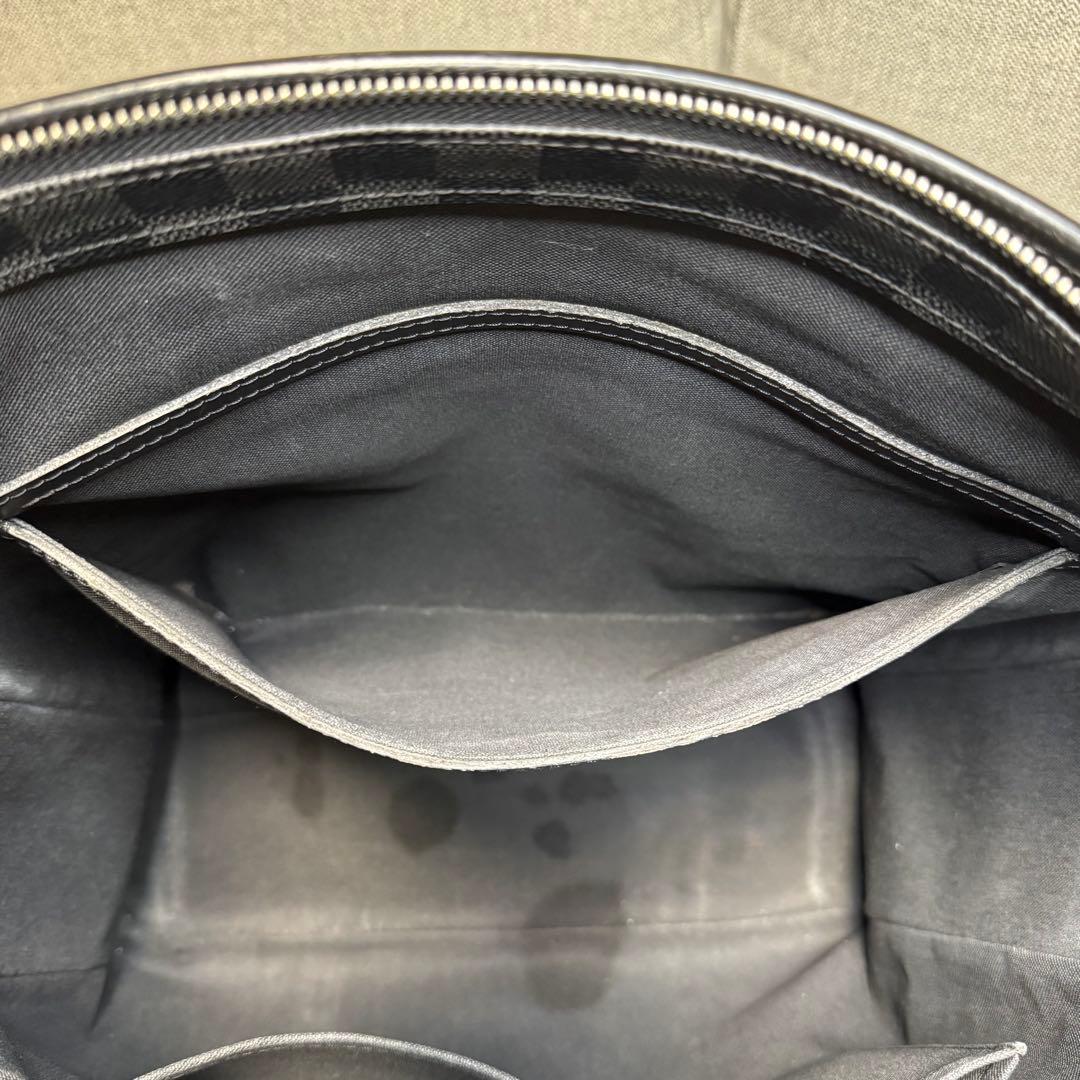 ルイヴィトン ダミエ グラフィット タダオ ハンドバッグ 2WAYショルダー付