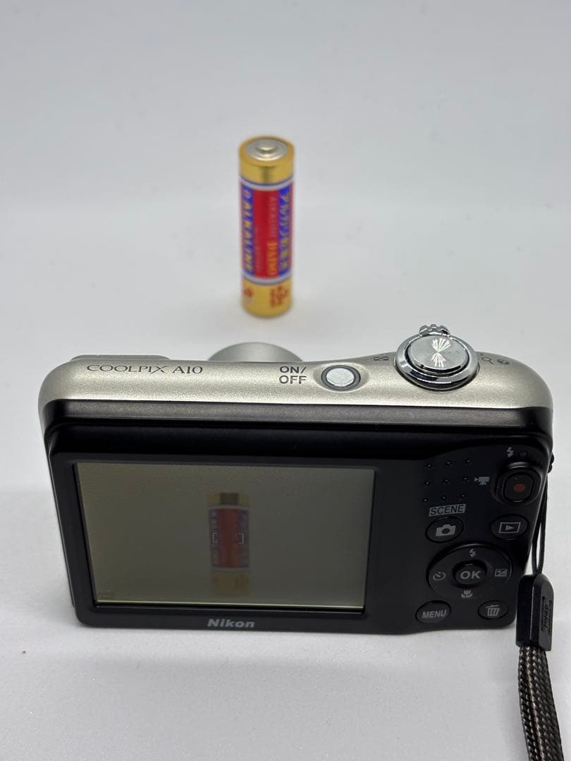 【動作確認済】Nikon COOLPIX A10 ニコン クールピクス シルバー