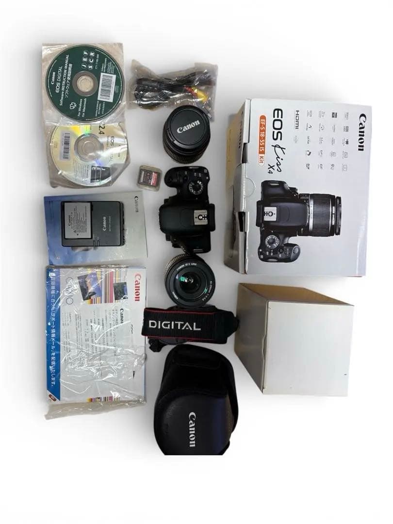 超美品　一眼レフカメラ セットCanon Kiss X4