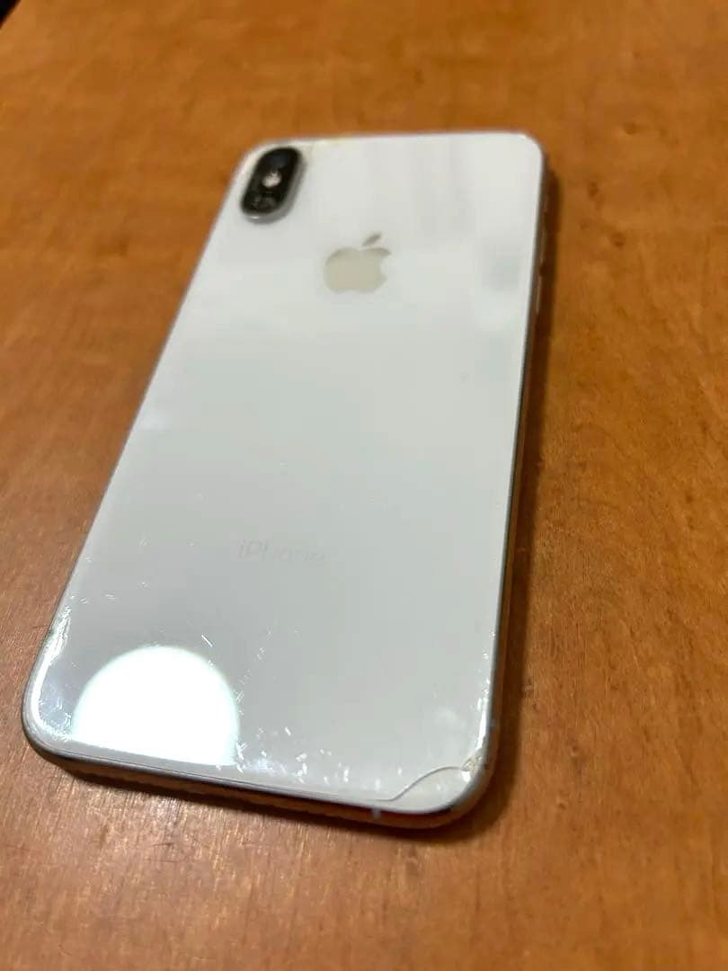 IPhoneXs 64GB シルバー SIMフリー 残債無 バッテリー残量78%