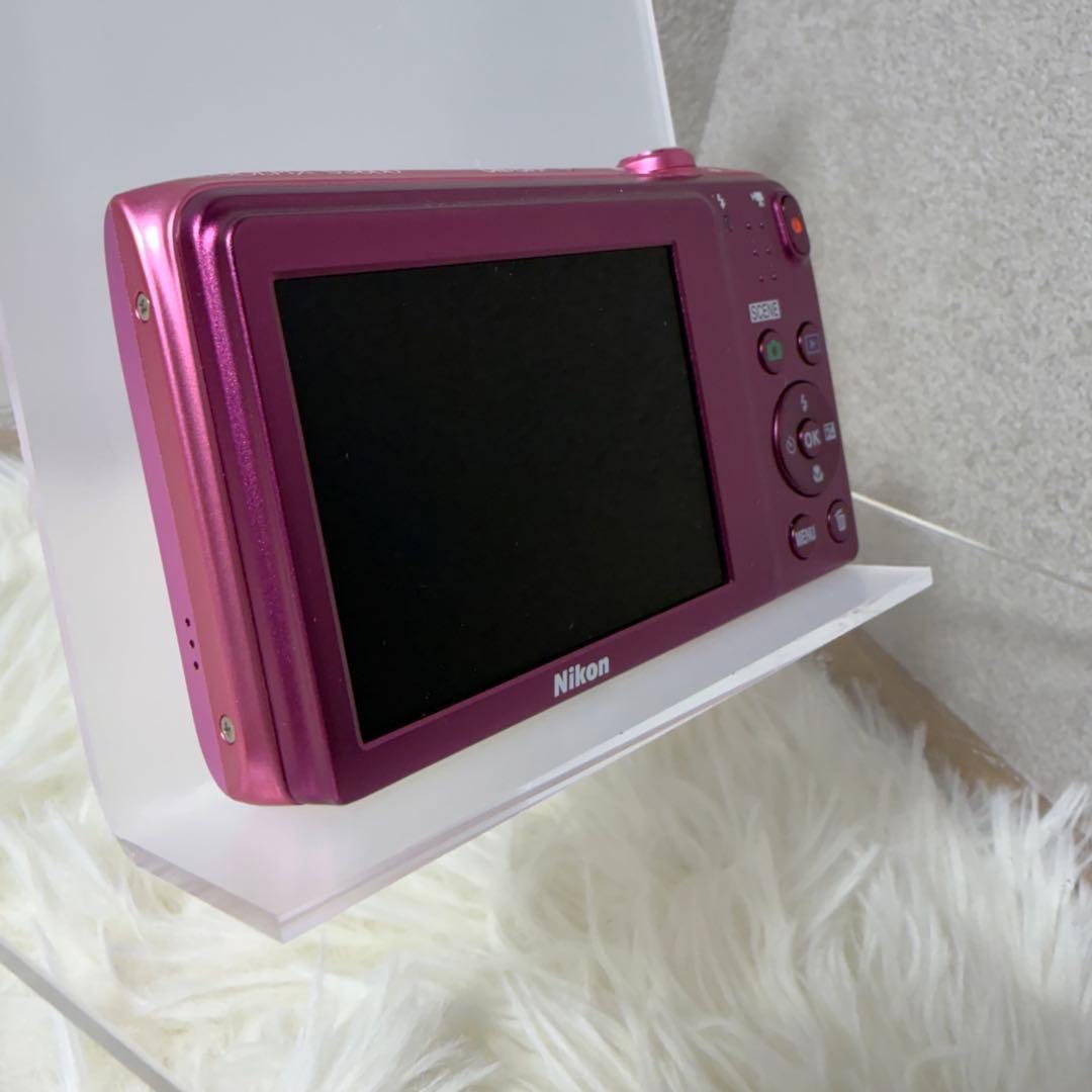 【極美品】Nikon ニコン COOLPIX S3600 ピンク 付属品多数