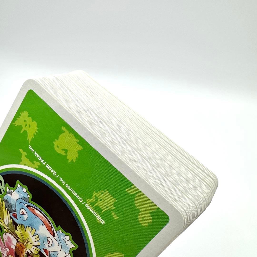 【希少・美品】ポケモン トランプ 任天堂公式 赤・緑 初代 レトロ 欠品なし