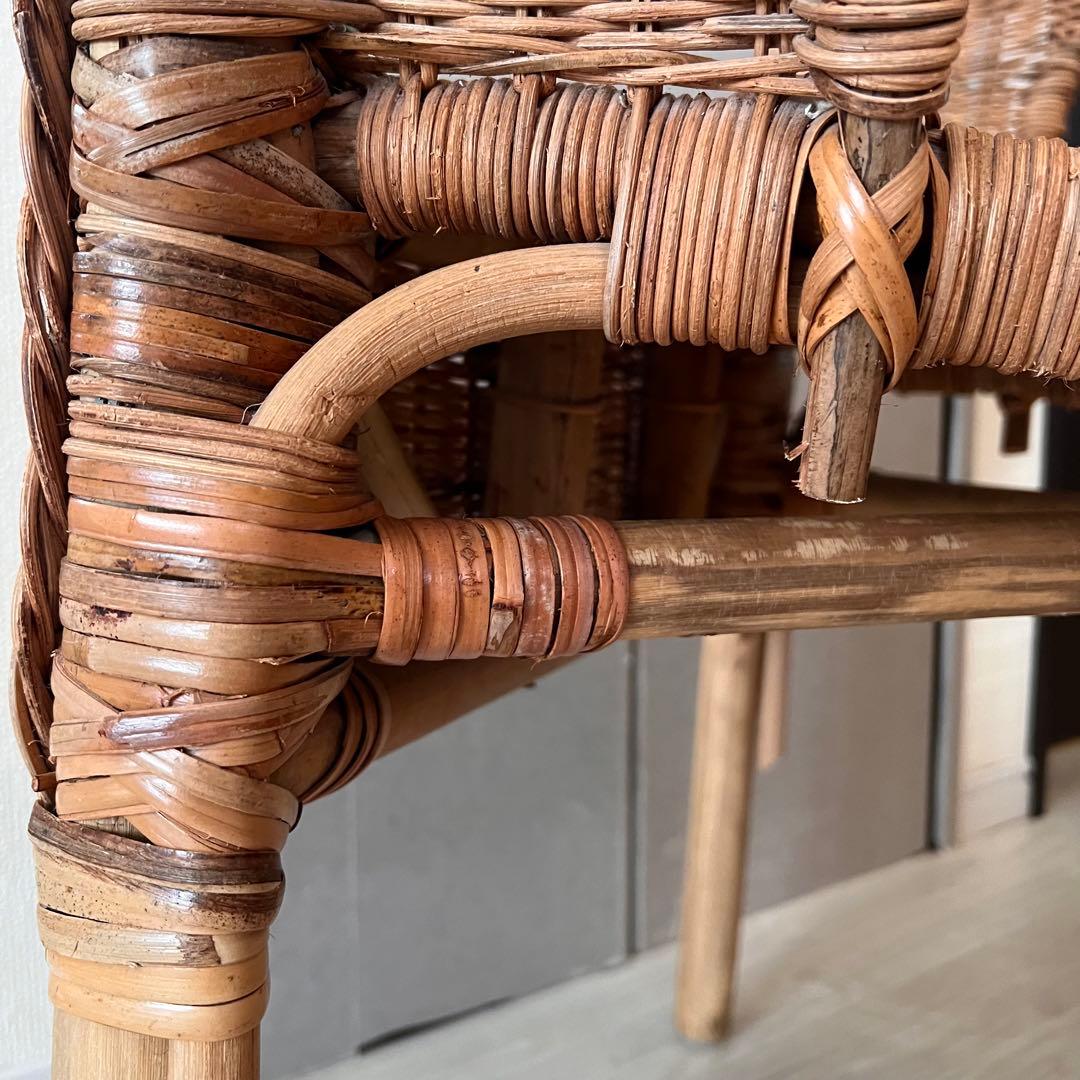 イケア　アーゲン　ラタンチェア　IKEA AGEN