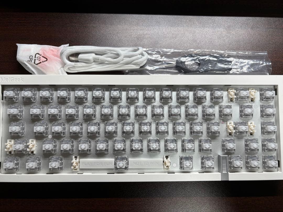 キーキャップ、キースイッチ変更 REAL67