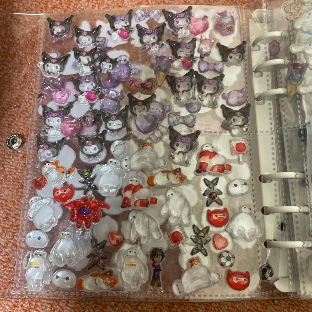 シール帳完成品