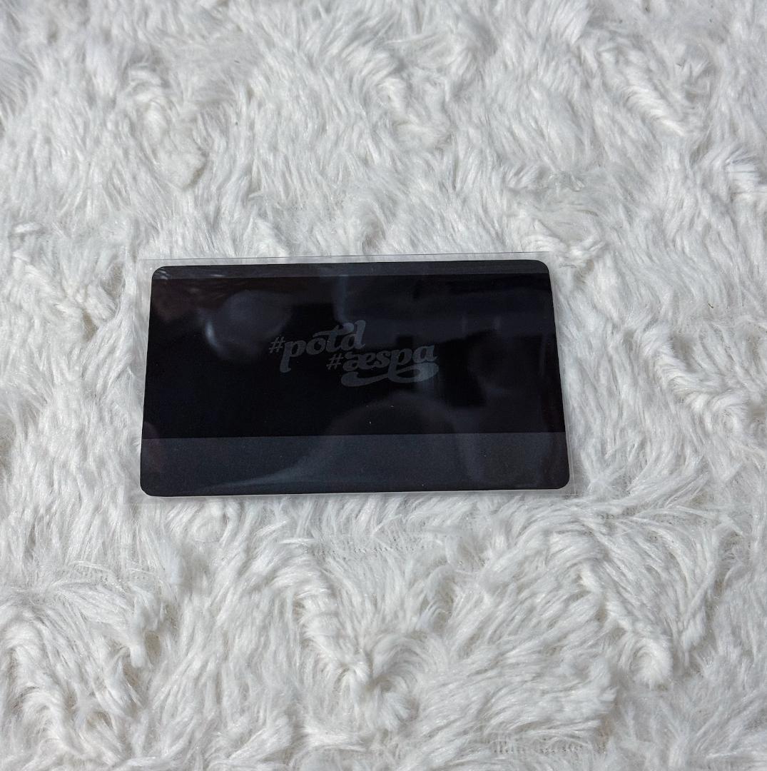 【公式】aespa winter Ver. potd ポラロイド トレカ