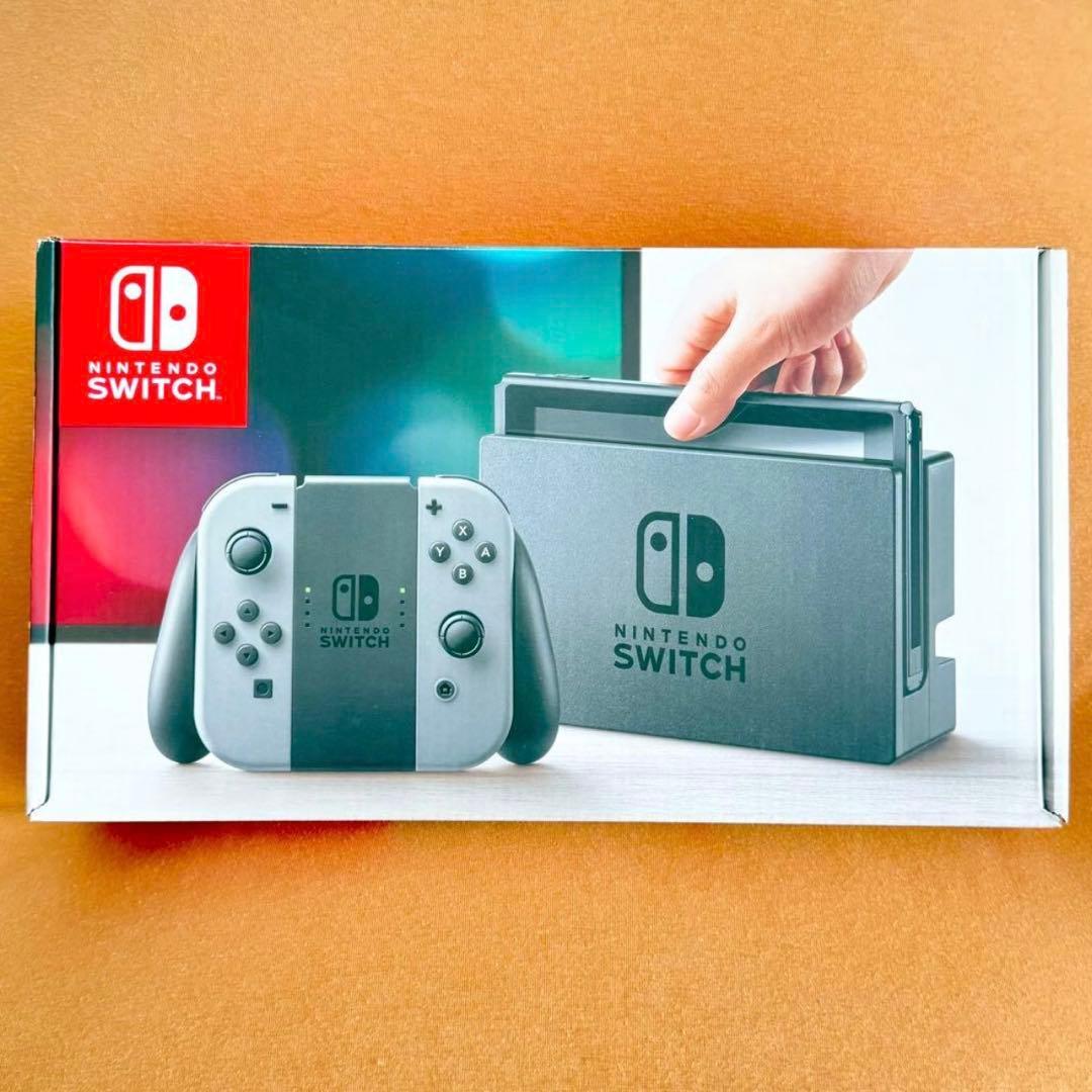 Switch Nintendo グレー　本体