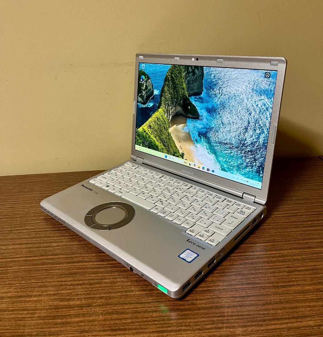 100%、高性能、フルHD、LET'S NOTE SZ6-2、8GB、256GB