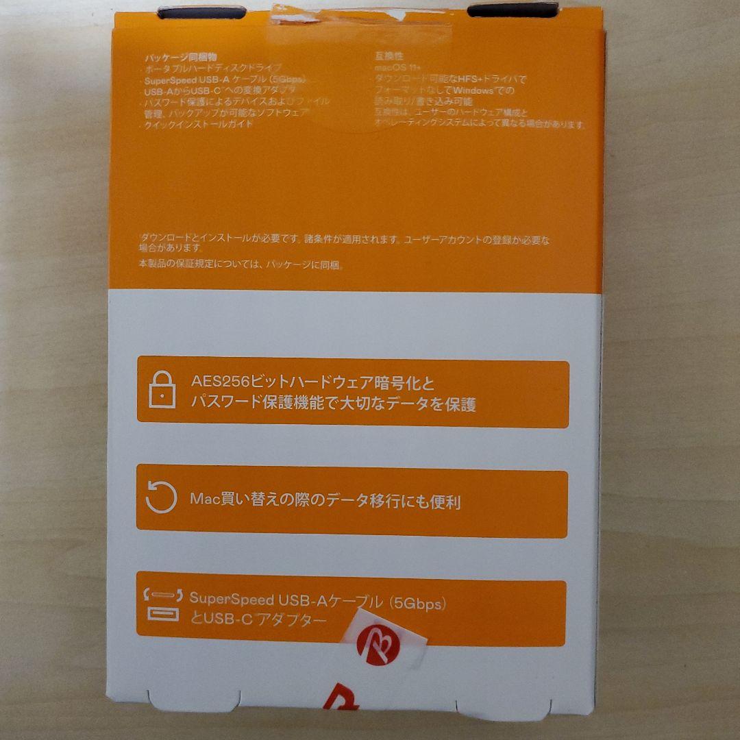 ラ*ア様 WD My Passport for Mac 4TB ポータブルハード