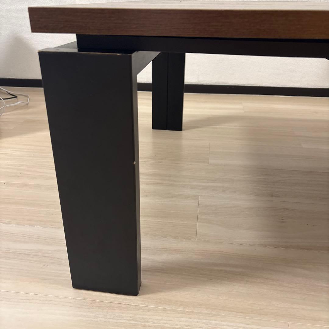 ニトリ　リビングこたつ　ブラウン　幅105cm