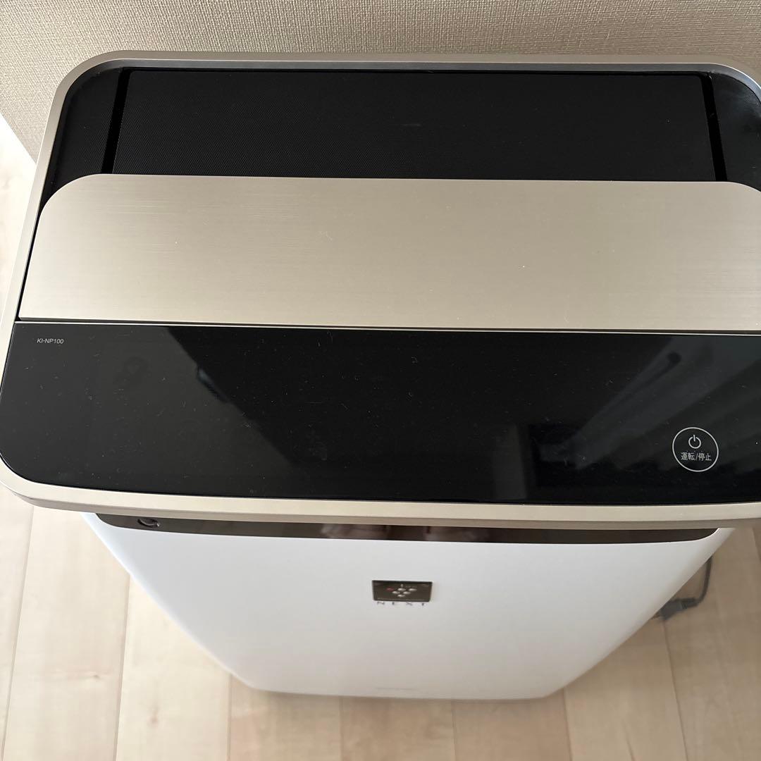 シャープ　加湿空気清浄機　KI-NP100　プラズマクラスターNEXT