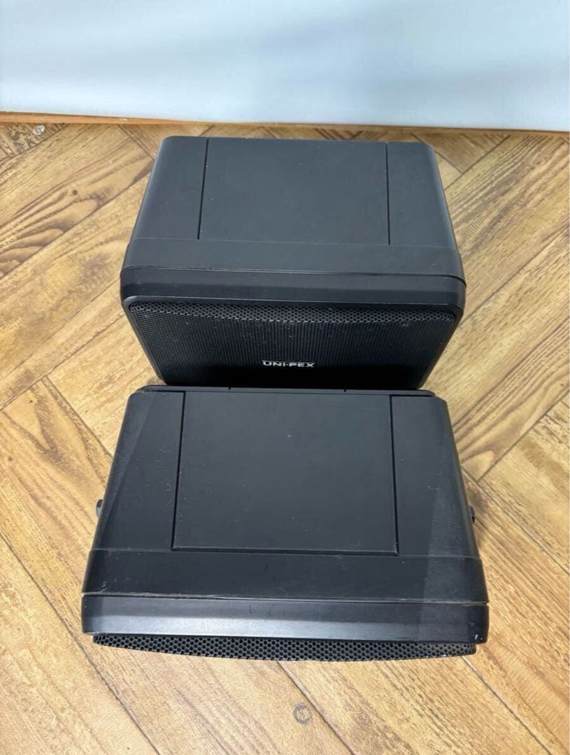 UNI-PEX ペアスピーカー 黒