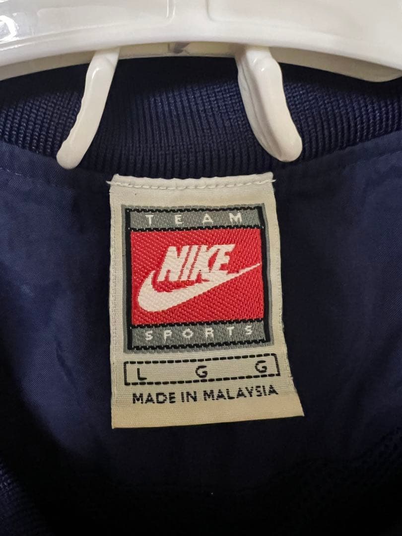 Nike ミシガン大 Michigan ハーフジップ ナイロンジャケット