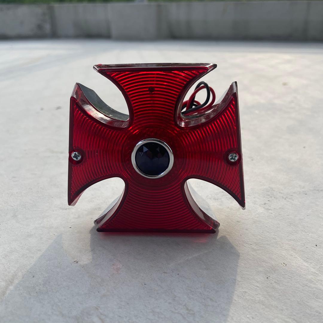 KING-MAN！！専用 クロス テール チョッパー ライト ヴィンテージ