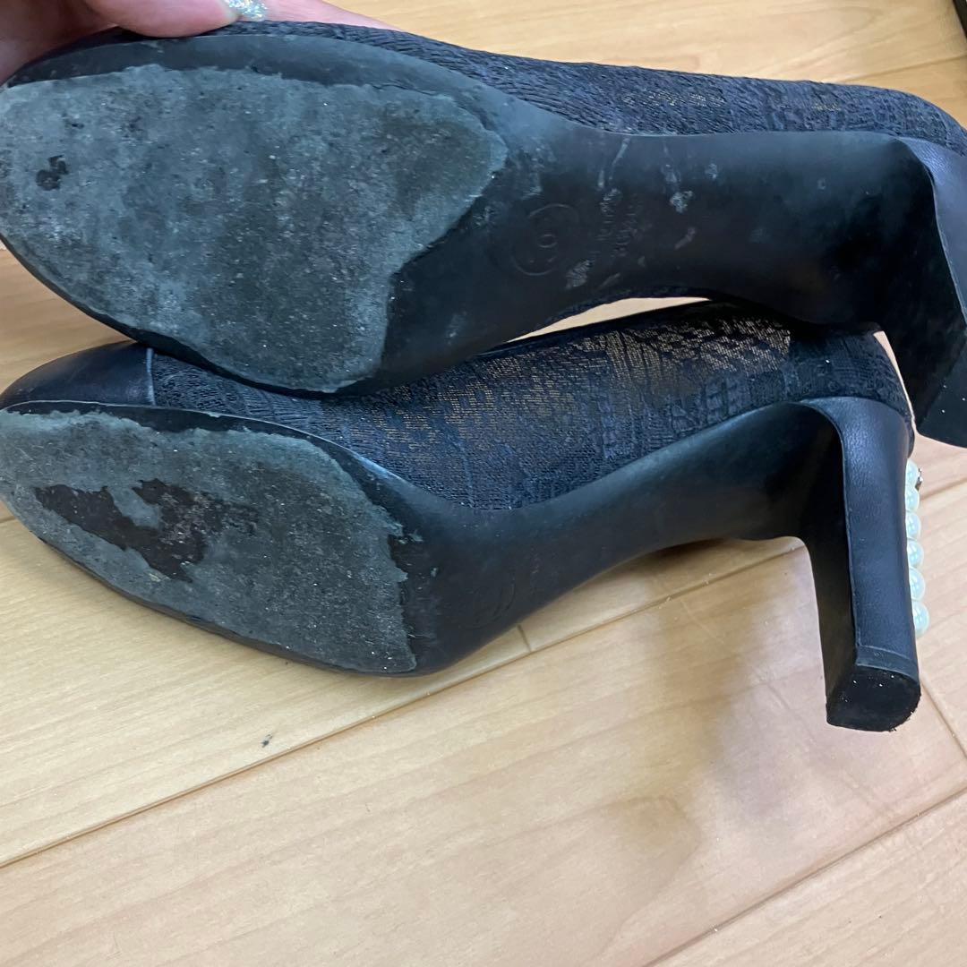 m*n様 CHANEL シャネル　パンプス　シースルー　オープントゥ　パール 3