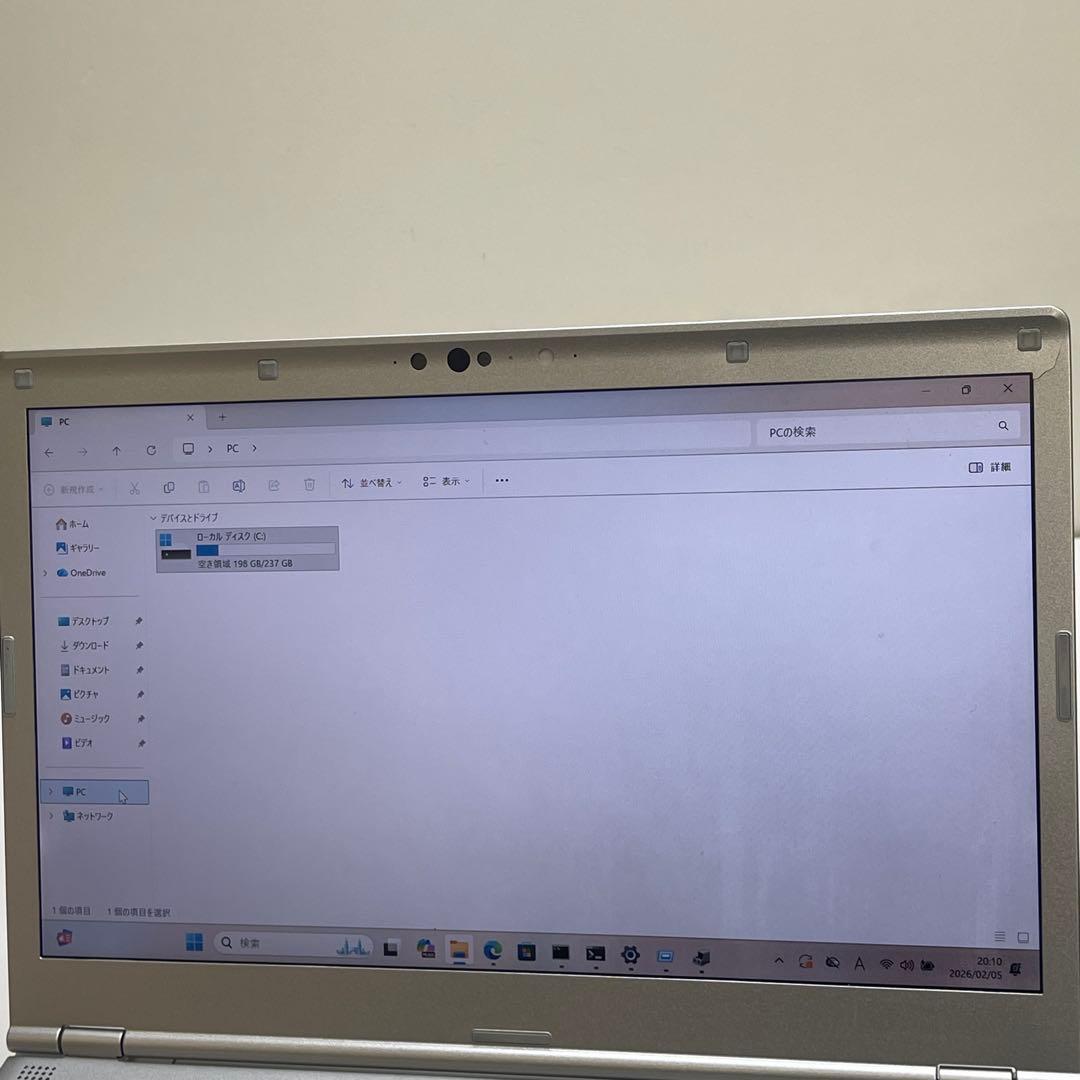 Let’s Note CF-LV9 i5-10310U 8GB SSD256GB