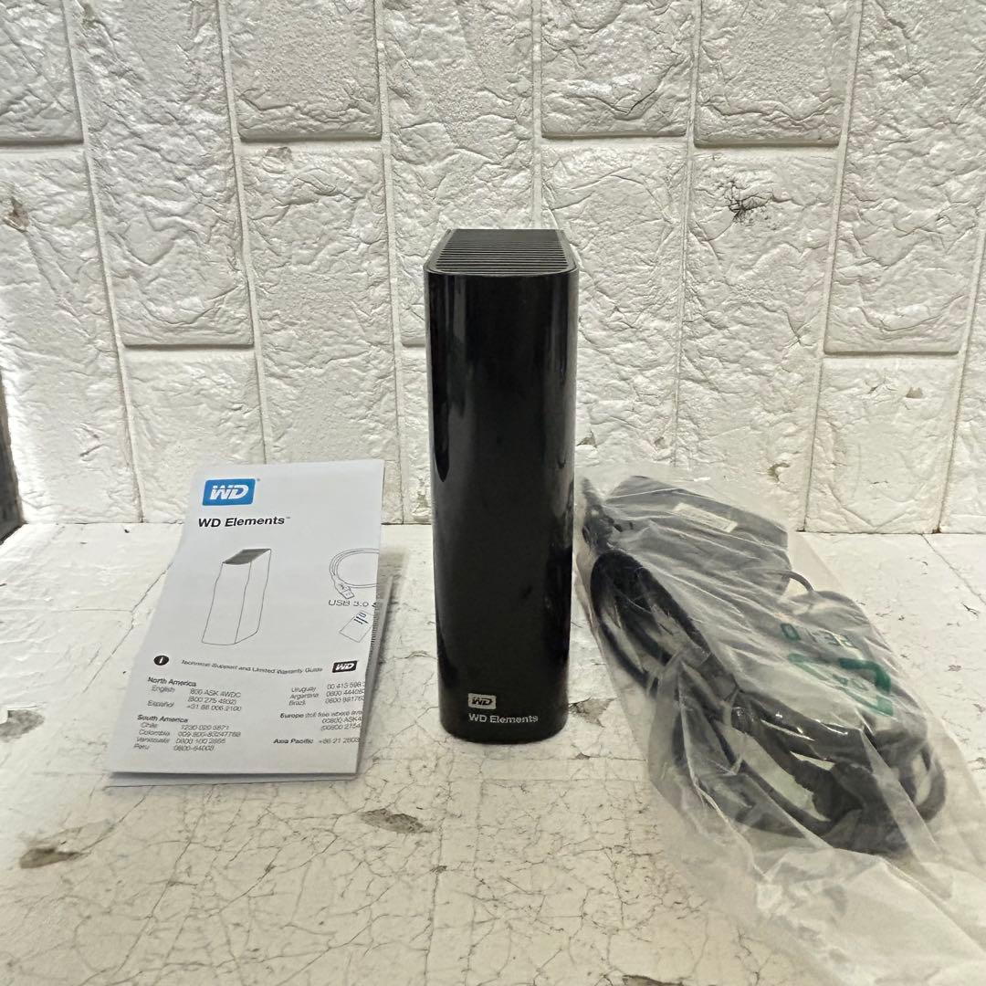 【6TB】ウエスタンデジタル Elements 外付けHDD 6TB