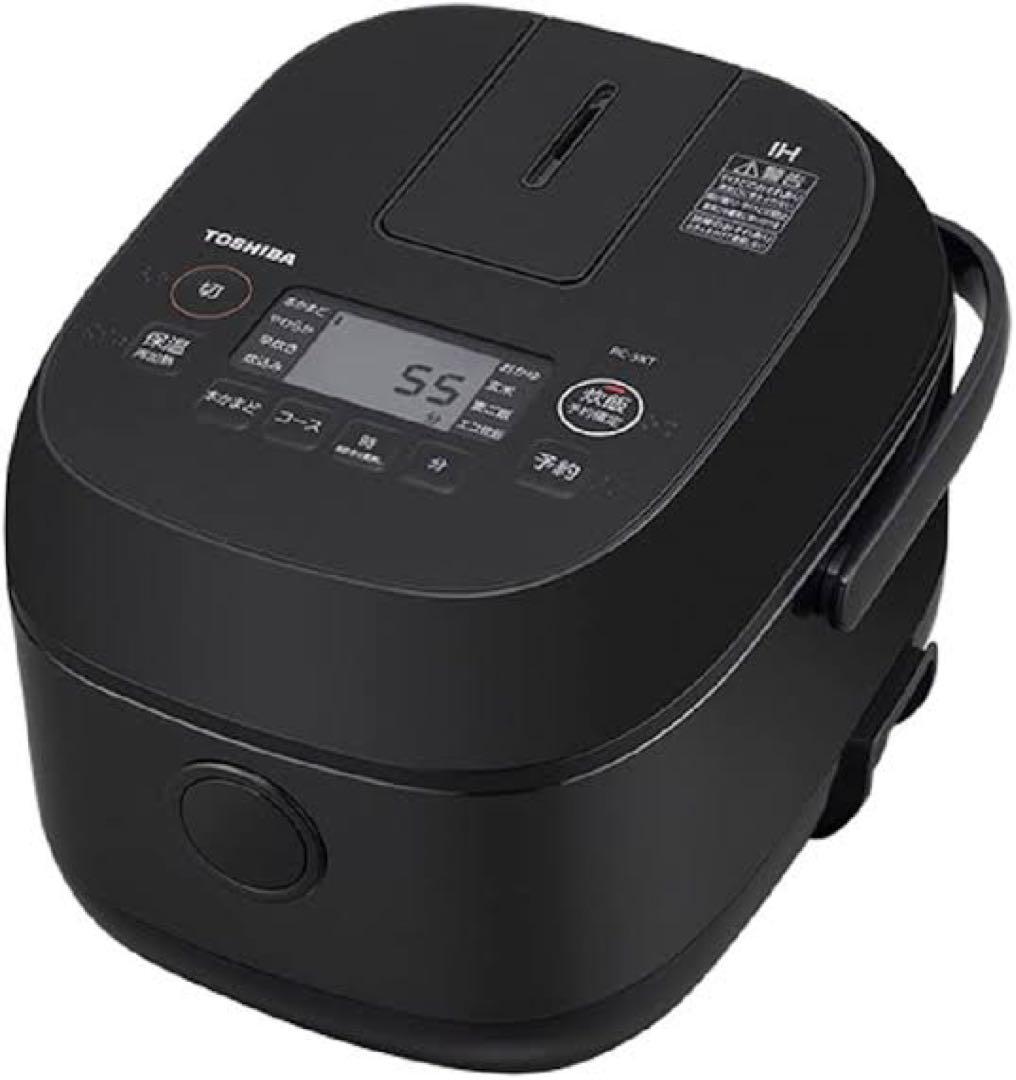 TOSHIBA IHジャー炊飯器 ブラック　RC-5XT K