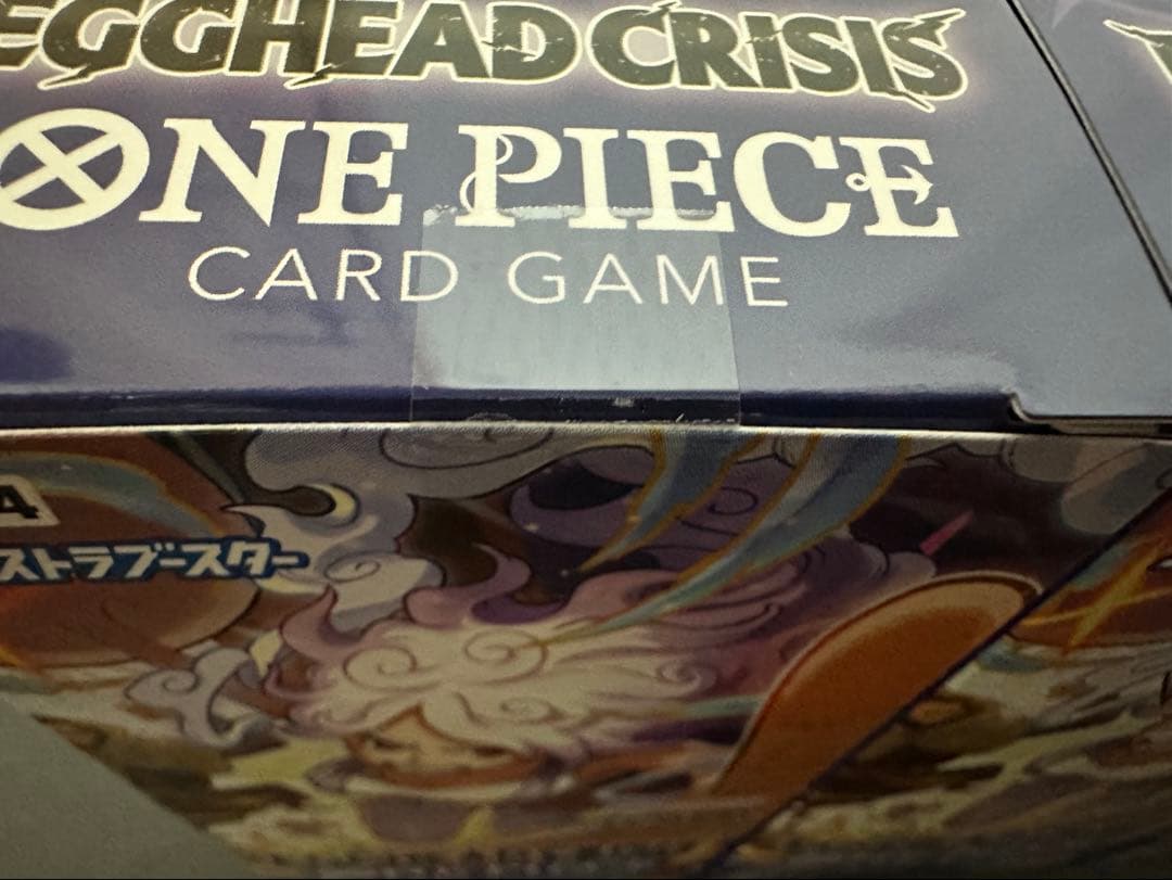 ONE PIECEカード　EGGHEAD CRISIS テープ未開封3box