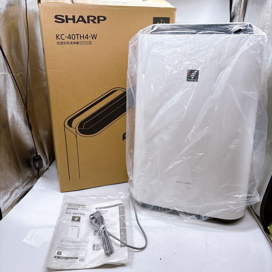 店頭展示品 SHARP 空気清浄機 KC-40TH4-W ホワイト