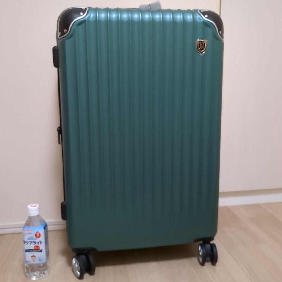 ピエール鈴木様　新品　New Tripスーツケース　グリーンL　95L 拡張機能
