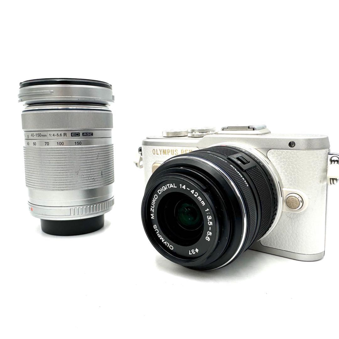 動作良好 オリンパス OLYMPUS PEN E-PL8 ダブルズームキット