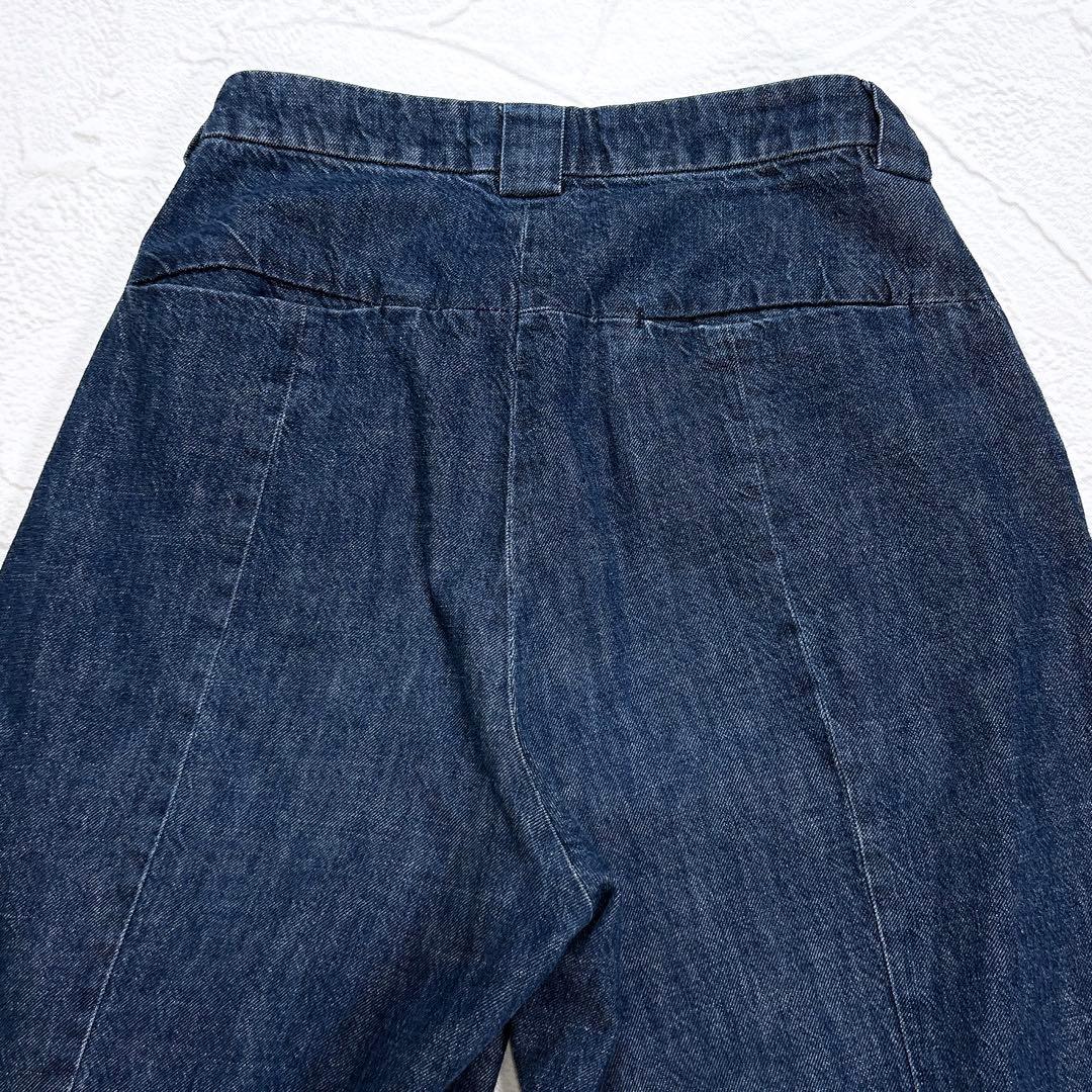 JURGEN LEHL　ヨーガンレール　デニム　テーパードパンツ　立体裁断　近年