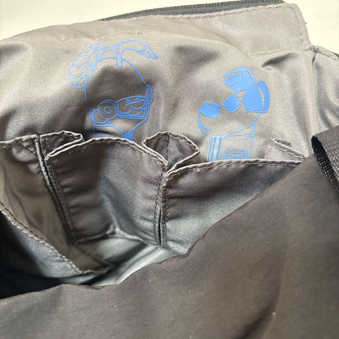 【激レア・完売品】イアパピヨネ PEZ コラボ 2WAY トートバッグ 刺繍 黒