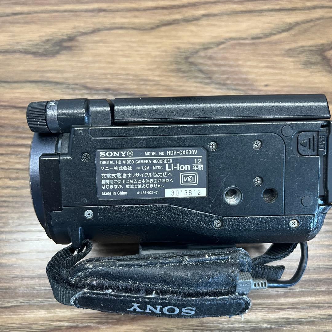 SONY ビデオカメラ HANDYCAM CX630V 光学12倍 内蔵メモリ