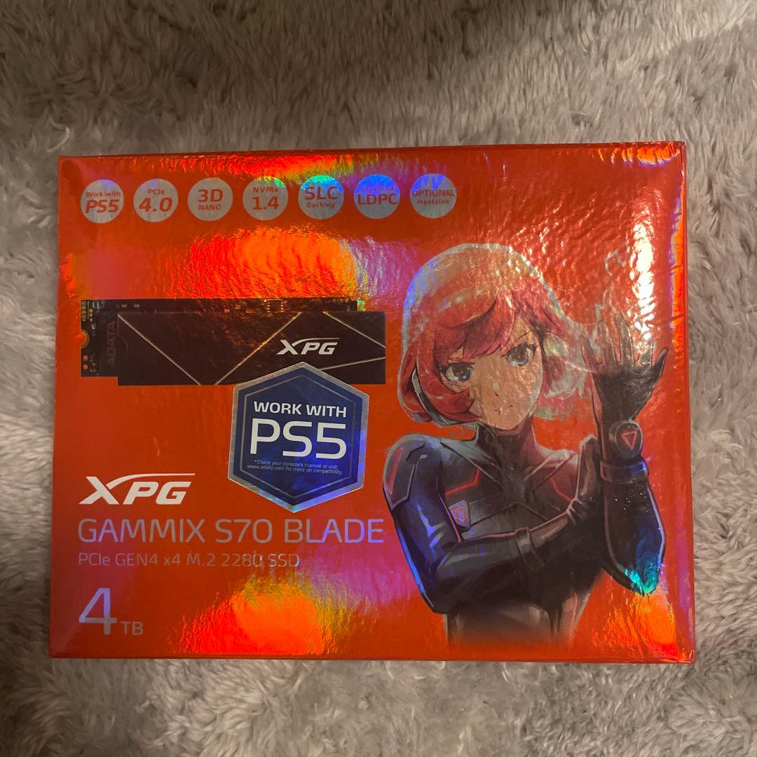 M.2　SSD　4TB　AGAMMIXS70B-4T-CS