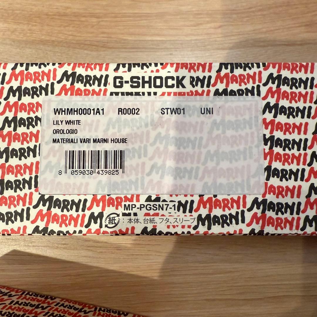 新品未使用 G-SHOCK MARNI コラボ