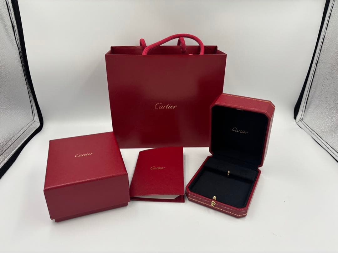 Cartier ラブフープ ピアス K18 Au750/URL786